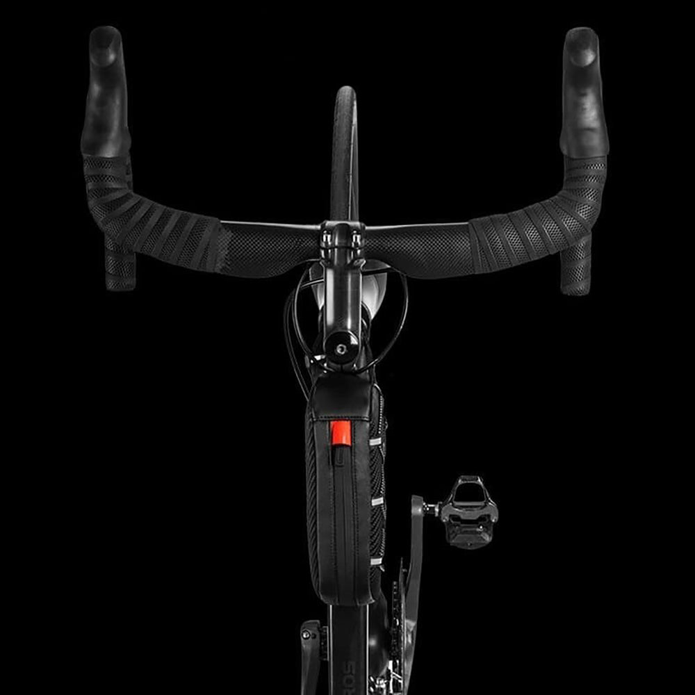 Rockbros 039BK 1L Braided Bike Frame Bag - Black