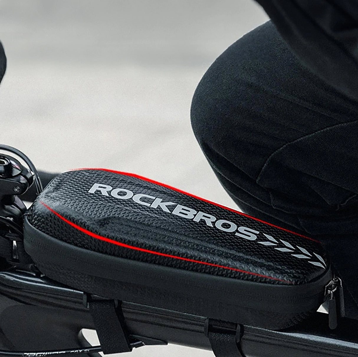 Rockbros B62-1 cykeltaske til styr eller ramme 3 l - sort