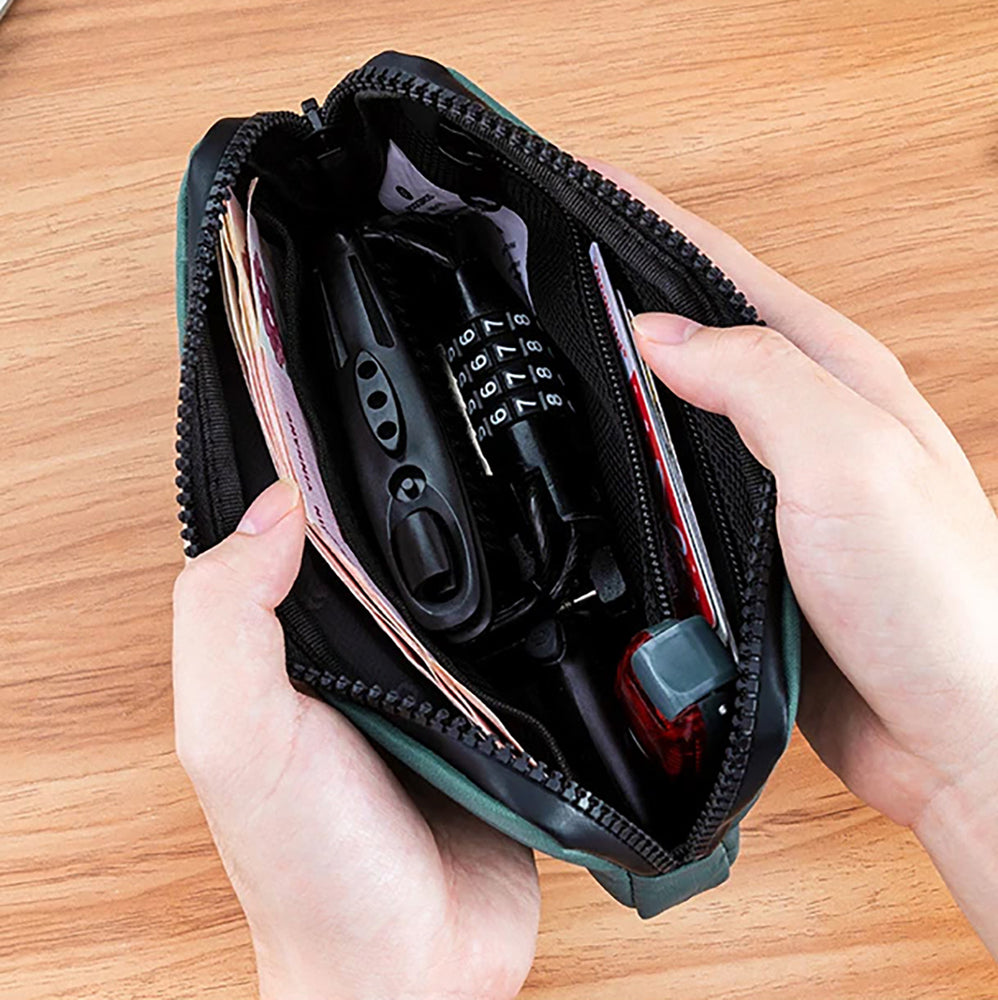 Rockbros cykeltaske 30990043006 til telefon, nøgler, tegnebog 0,15 l - turkis