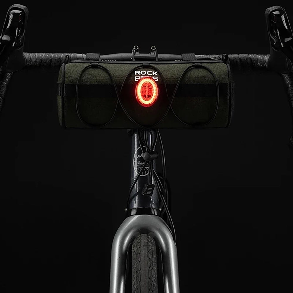 Rockbros 30110049001 cykelstangspose 2 l - grøn