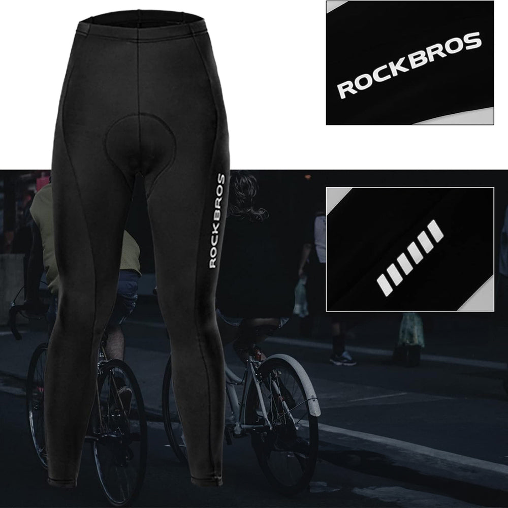 Rockbros RK20044XL cykelbukser åndbare med XXXXL indlæg - sort