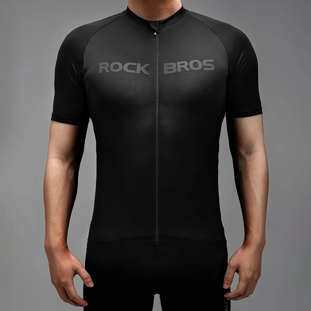 Rockbros 15120002002 Kortærmet cykeltrøje M - sort