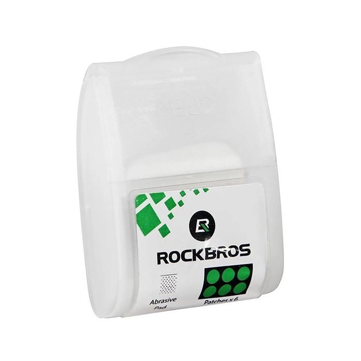 Rockbros GJ2001 reparationssæt til cykels indre rør - gennemsigtigt