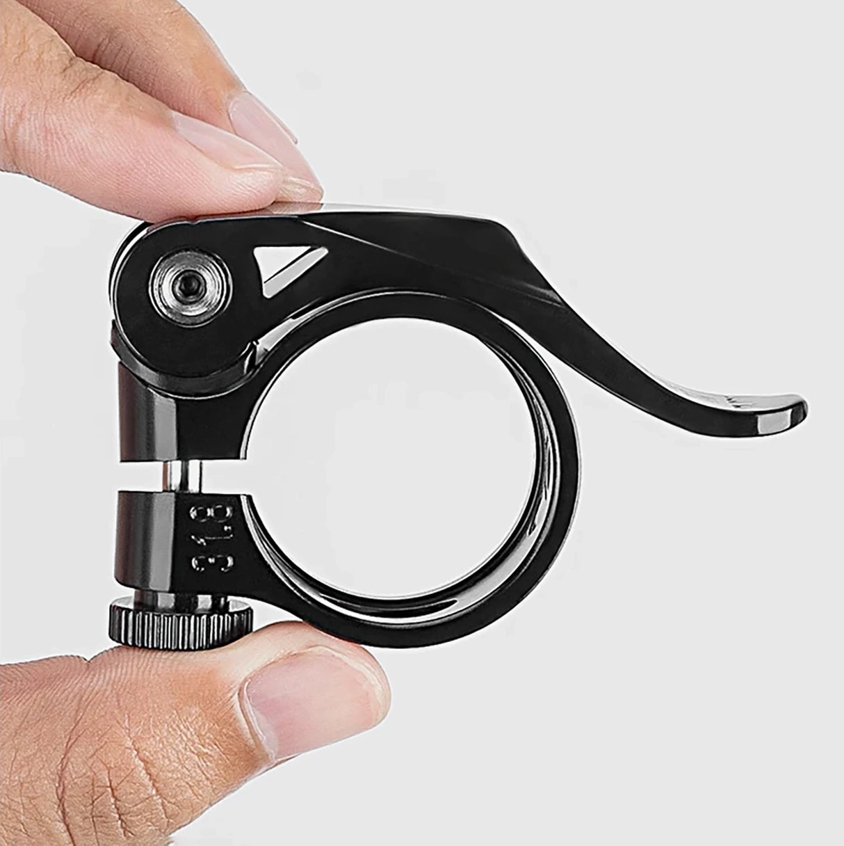 Rockbros 41210092001 clamp til cykelsæde med hurtig løsning - sort