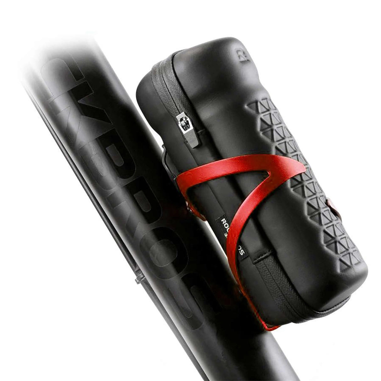 Rockbros 2017-11ARD Aluminium cykel flaskeholder - rød