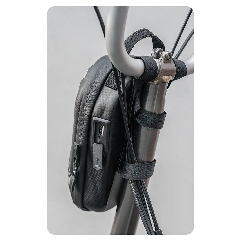 Rockbros-taske 3011006301 til cykel- eller scooterstang 1.3 l - sort