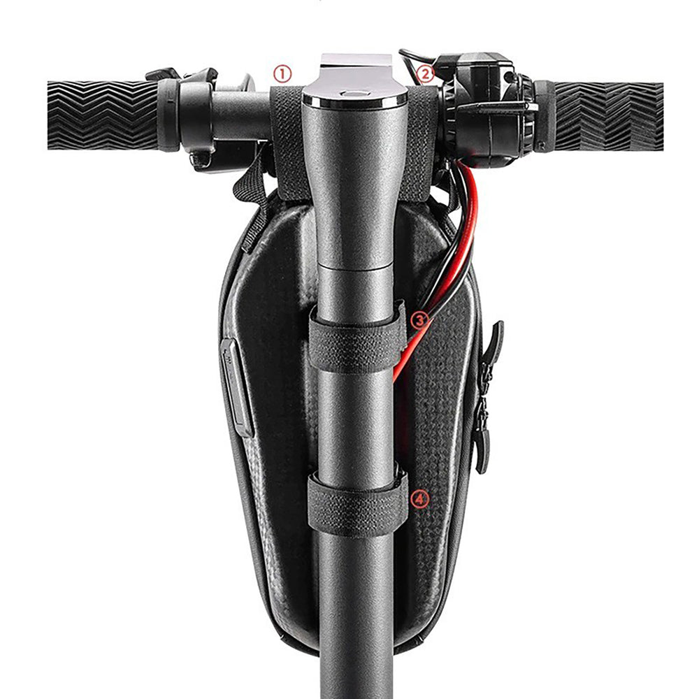 Rockbros-taske 3011006301 til cykel- eller scooterstang 1.3 l - sort
