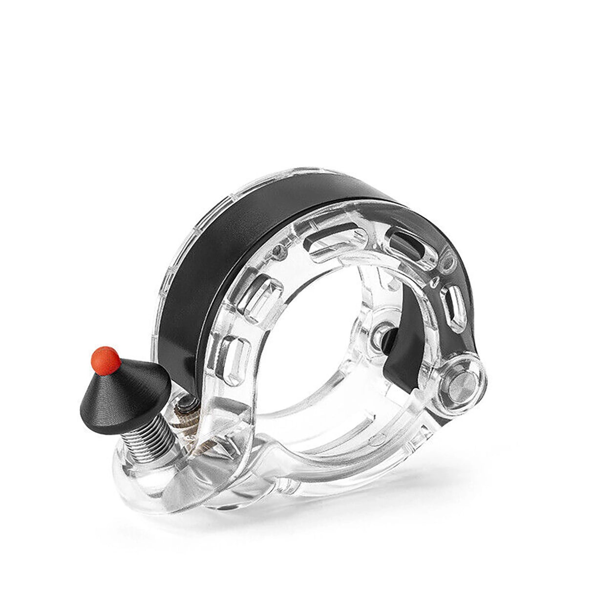 Rockbros 34210028002 Q-formet cykelklokke - gennemsigtigt