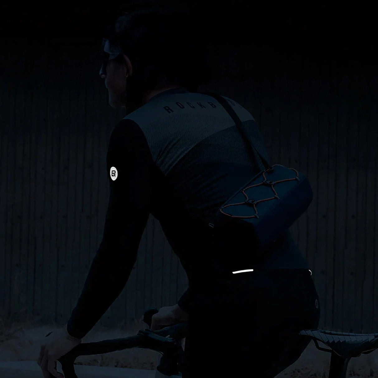 Rockbros cykeltrøje 15120009005 langærmet forår/sommer XXL - sort