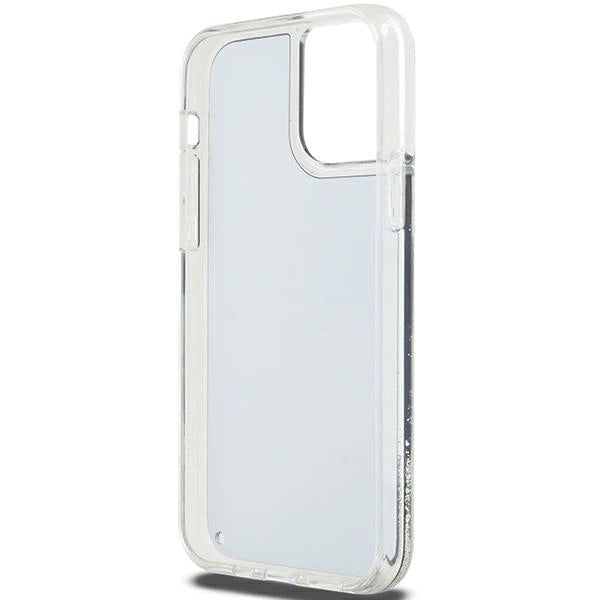 DKNY Liquid Glitter Big Logo iPhone 12 Pro/12 Case - Black