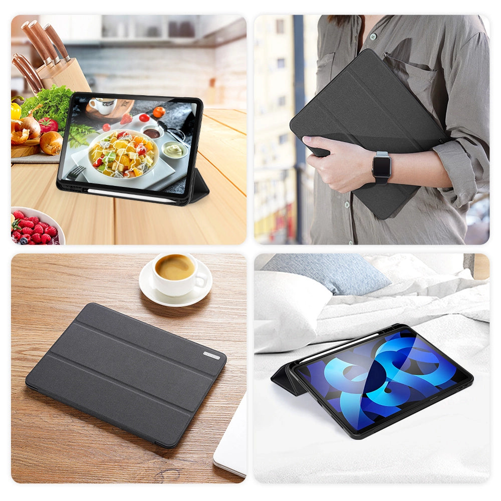 Dux Ducis Domo flip and smart sleep case for iPad Air 4 / 5 10.9'' - black