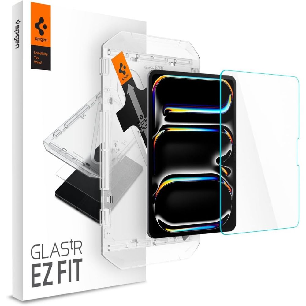 Spigen Glas.tR EZ Fit tempereret glas til iPad Pro 11'' 2024