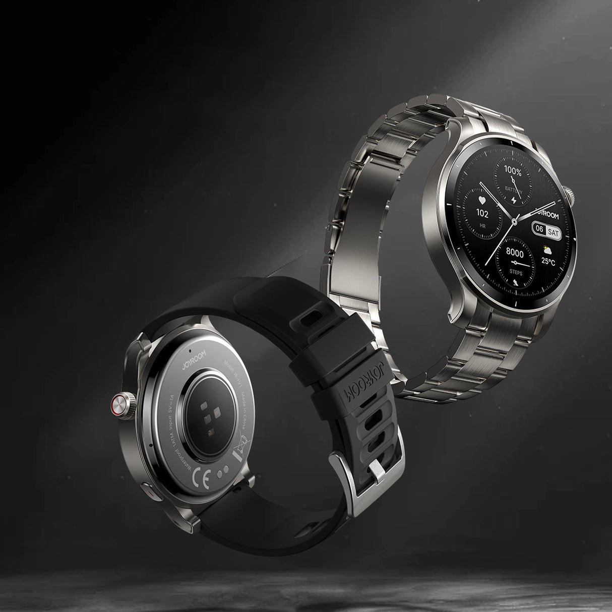 Joyroom Venture-serien JR-FV1 Smartwatch med opkaldsmodtager - Grå