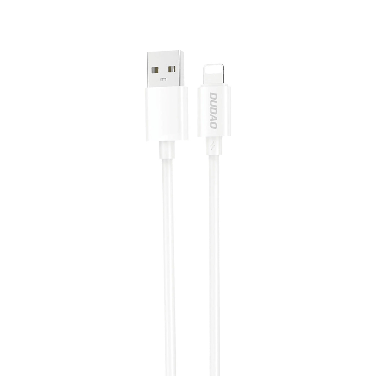Dudao L4SL USB-A / Lightning 2A kabel 1m - hvid