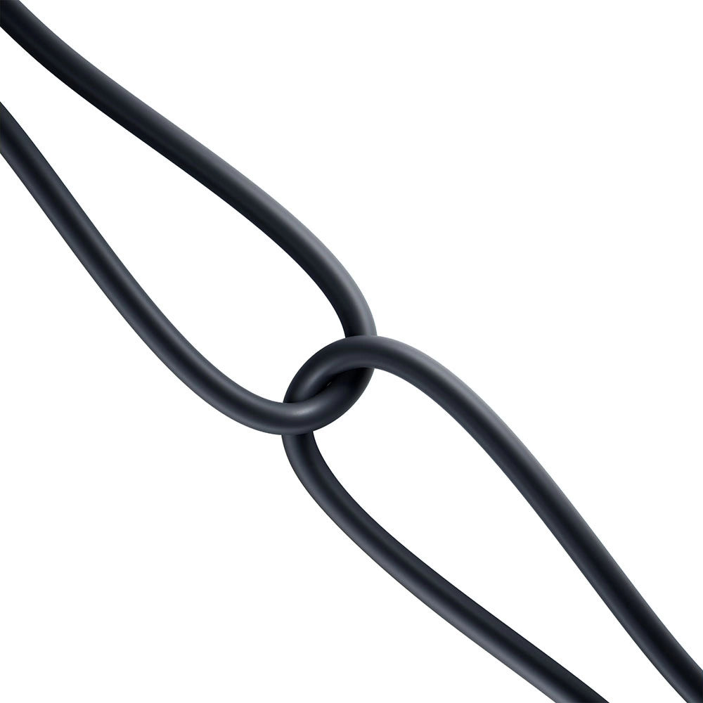 3mk Hyper Cable 3in1 USB-A - USB-C / USB-C - micro USB - Lightning 1,5m - sort