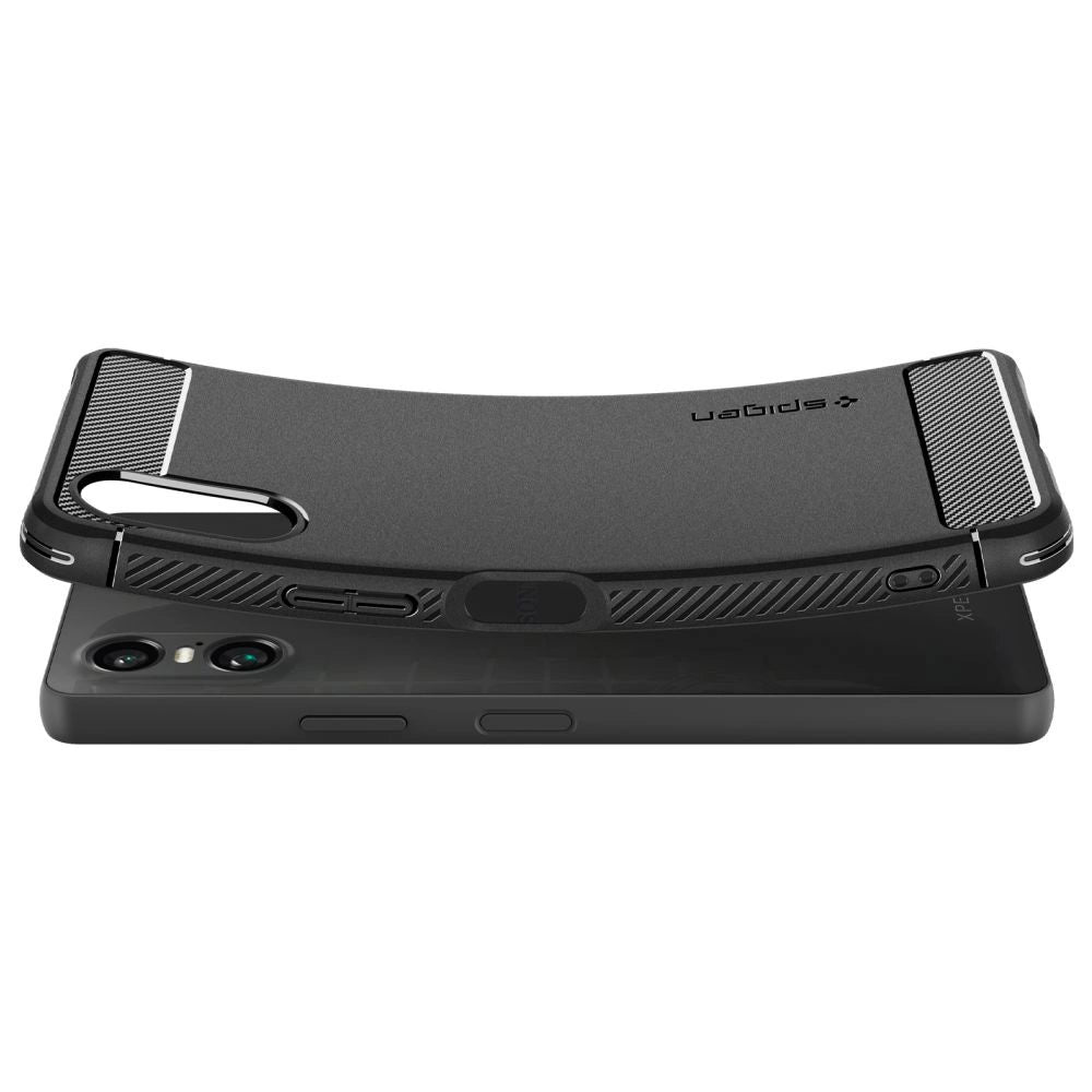 Spigen Rugged Armor Case til Sony Xperia 10 VI - Matte Black