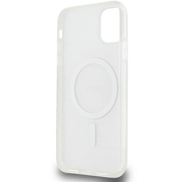 DKNY IML Mono & Stripe MagSafe case for iPhone 11 / Xr - pink