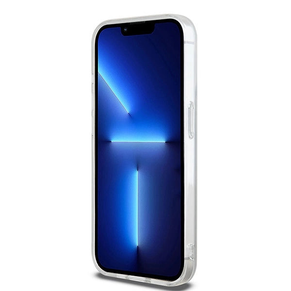 DKNY IML Mono & Stripe MagSafe case for iPhone 15 Pro - beige