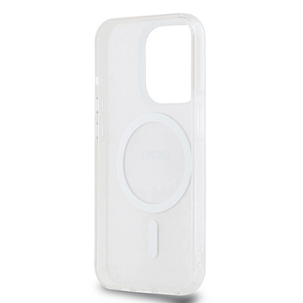 DKNY IML Mono & Stripe MagSafe case for iPhone 15 Pro - pink