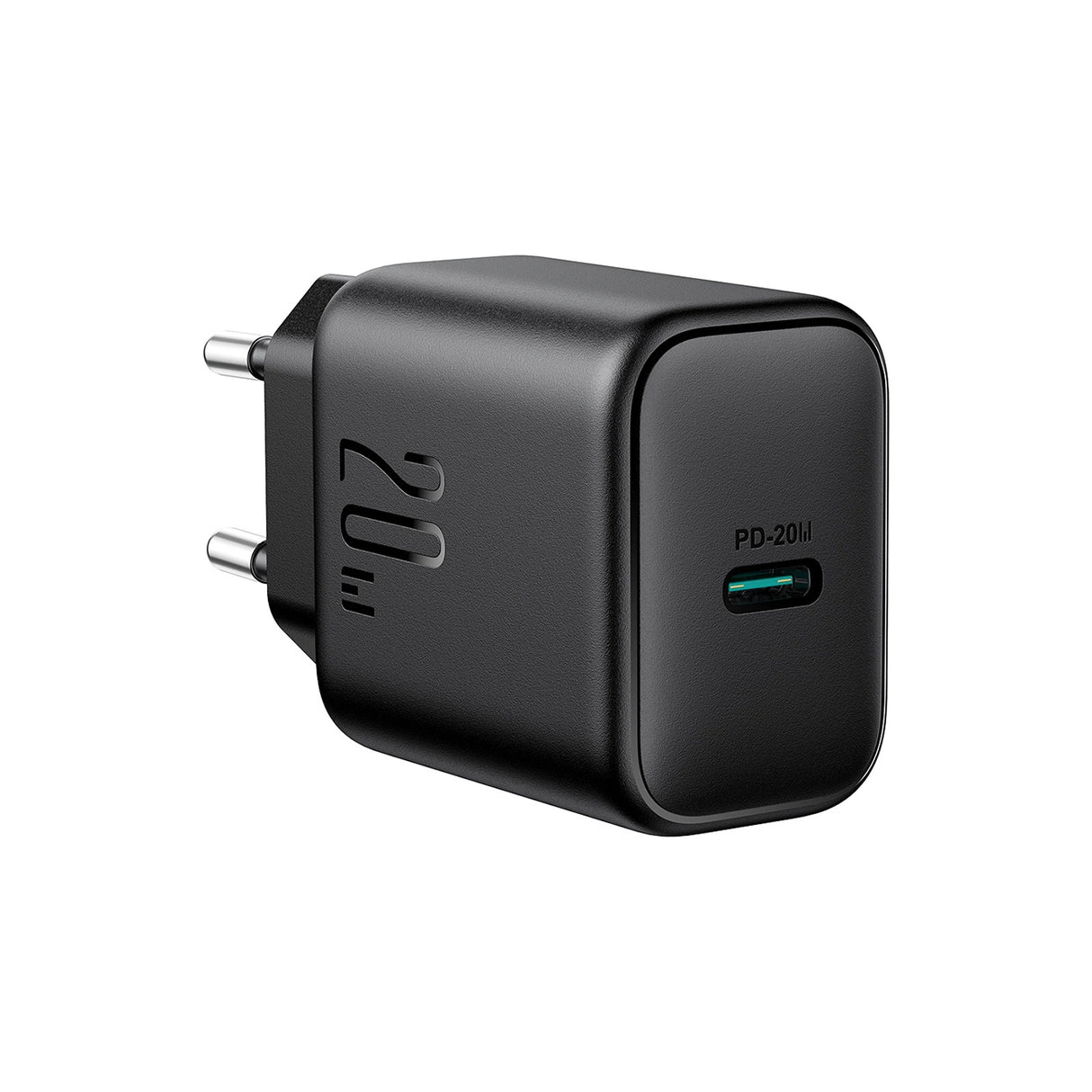 Joyroom JR-TCF20 USB-C PD 20W netværksoplader - sort