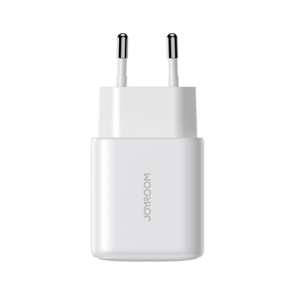 Joyroom JR-TCF20 USB-C PD 20W netværksoplader - hvid + USB-C / USB-C kabel 1m
