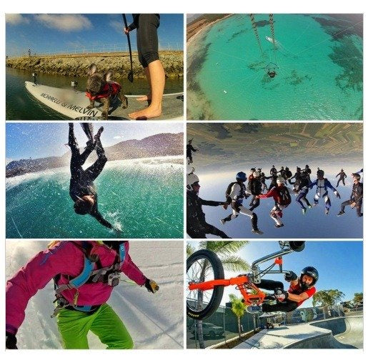 Puluz sæt med 20 tilbehør til sportskameraer (herunder Osmo Action 5 Pro) PKT11