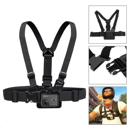 Puluz sæt med 20 tilbehør til sportskameraer (herunder Osmo Action 5 Pro) PKT11