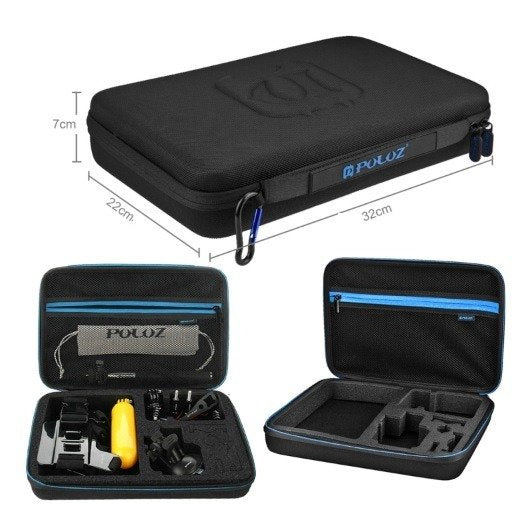 Puluz sæt med 20 tilbehør til sportskameraer (herunder Osmo Action 5 Pro) PKT11