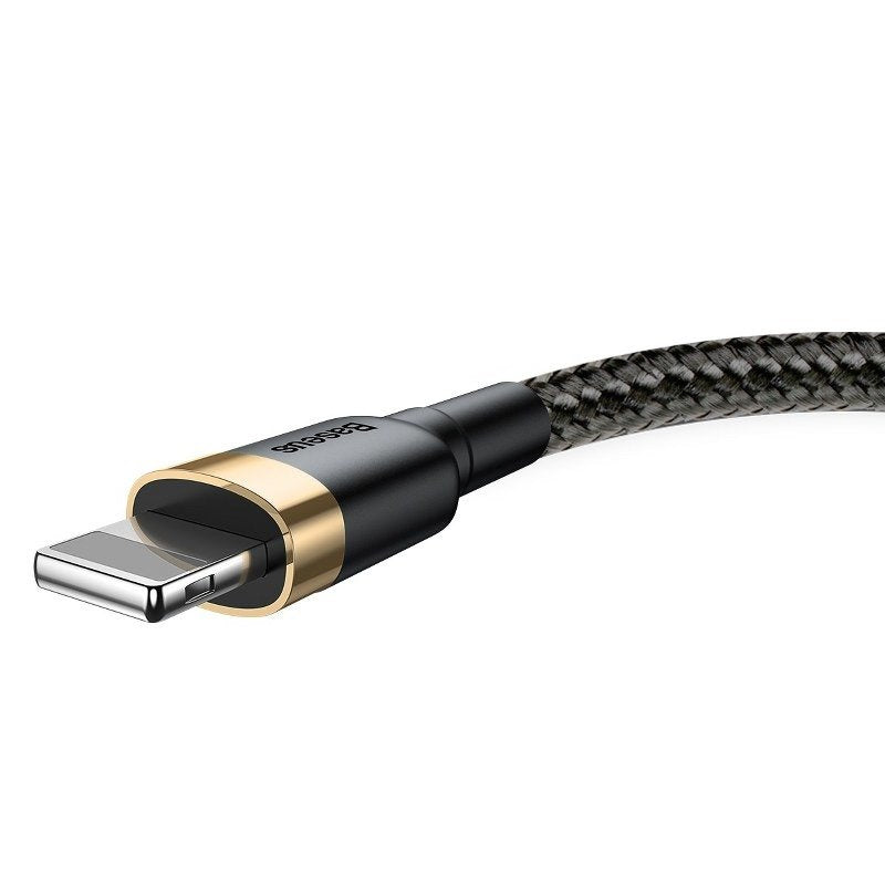 Baseus Cafule Kabel USB Lightning 1,5 A 2m (Guld+Sort)