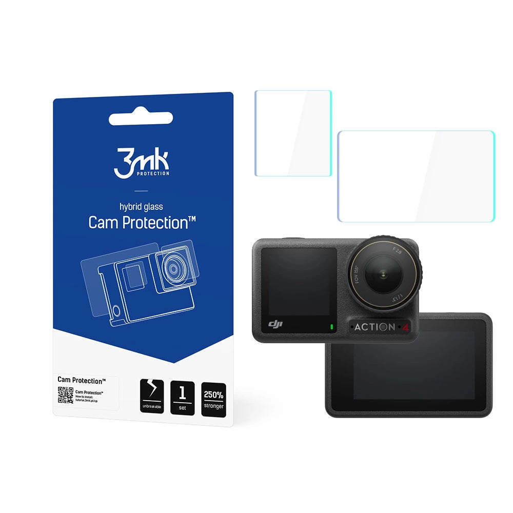 3mk Cam Protection beskyttelsesglas til DJI Osmo Action 4