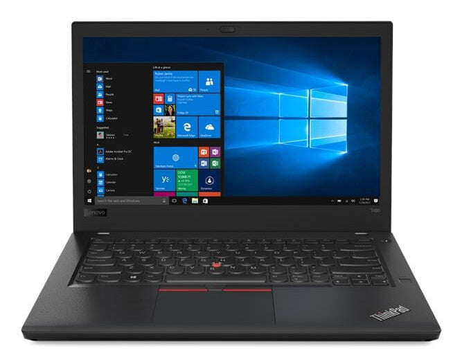T1A Lenovo ThinkPad T480 Refurbished Intel® Core™ i5 i5-8350U Laptop 35,6 cm (14") Fuld HD 8 GB DDR4-SDRAM 240 GB SSD Windows 11 Pro Sort