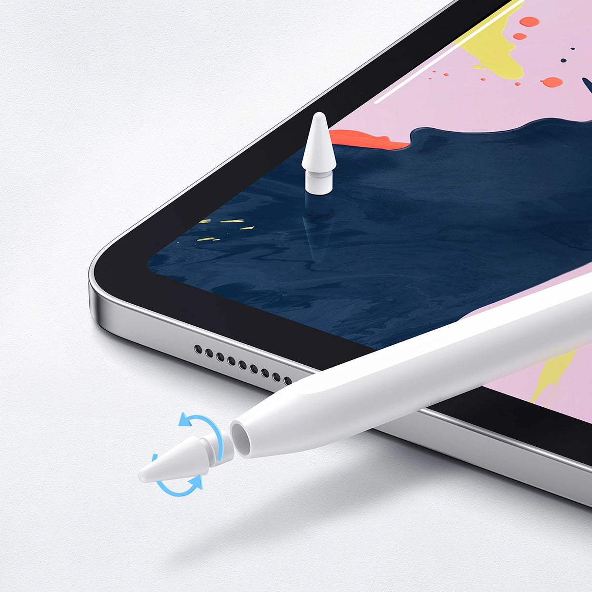 Joyroom JR-X15 aktiv stylus 130mAh USB-C - hvid