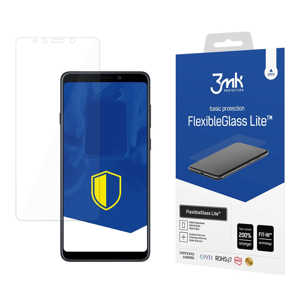 3mk FlexibleGlassTM hybridglas til Samsung Galaxy A9 2018