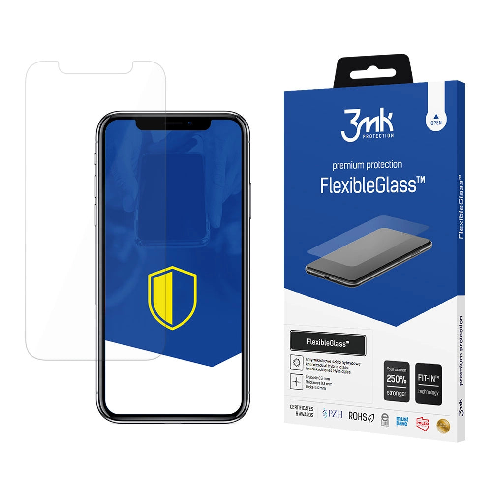 3mk FlexibleGlassTM hybridglas til iPhone X
