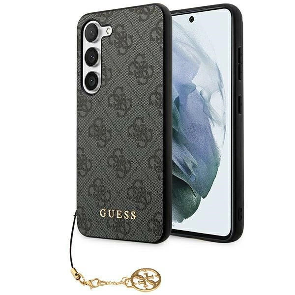 Guess 4G Charms Collection-kasse til Samsung Galaxy A35 - sort
