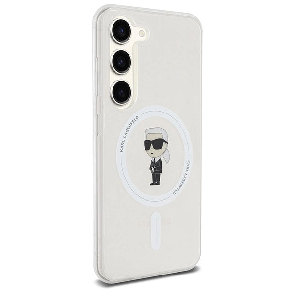 Karl Lagerfeld IML Ikonik MagSafe case for Samsung Galaxy S24 - transparent