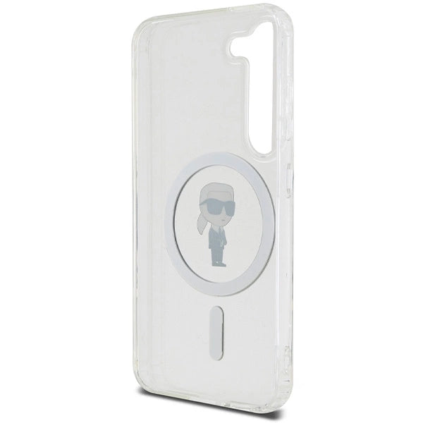 Karl Lagerfeld IML Ikonik MagSafe case for Samsung Galaxy S24 - transparent