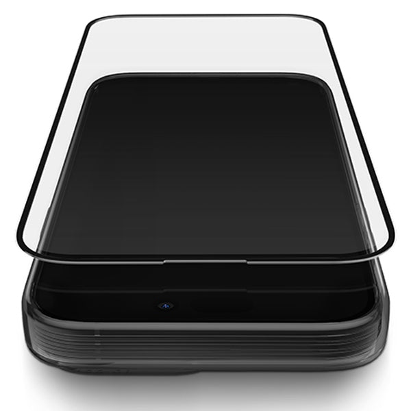 Uniq Optix Matte frostet hærdet glas til iPhone 15 / 14 Pro med applikator