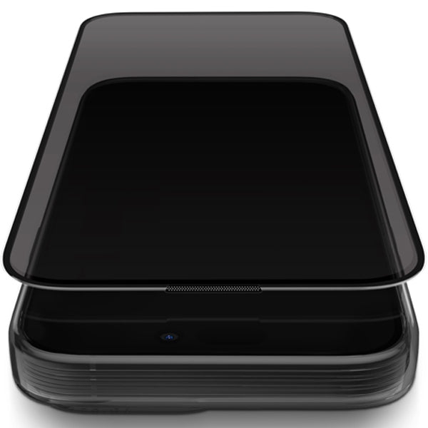 Uniq Optix Privacy hærdet glas til iPhone 15 Pro Max med applikator