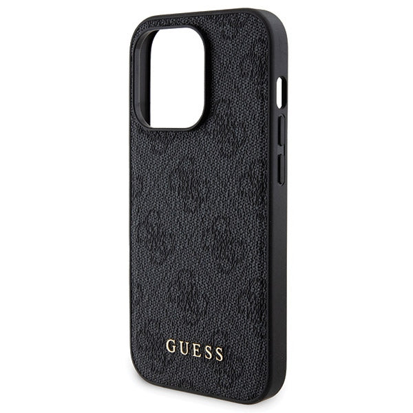 Guess 4G Metal Logo Case Set til iPhone 13 Pro Max + 5000mAh MagSafe Powerbank - sort