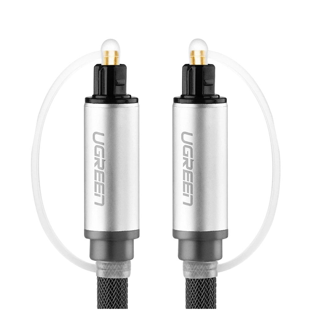 Ugreen AV108 10540 optisk Toslink/SPDIF-kabel 2m - grå