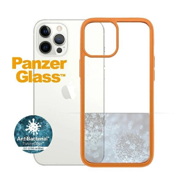 PanzerGlass ClearCase til iPhone 12 Pro Max - gennemsigtig orange