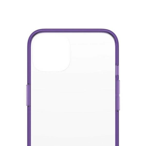 PanzerGlass ClearCase antibakteriel beholder med Military Grade certifikat til iPhone 13 / 14 / 15 - gennemsigtig lilla