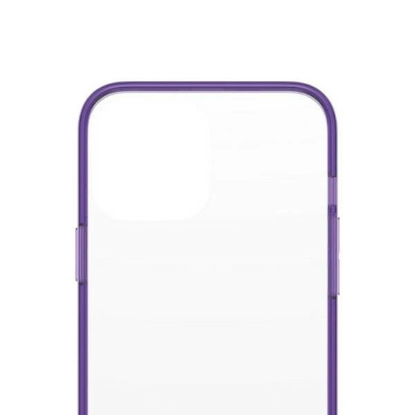 PanzerGlass ClearCase antibakteriel Military Grade certificeret sag til iPhone 13 Pro Max - gennemsigtig lilla