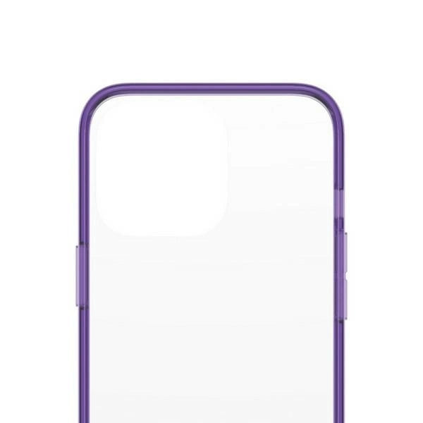 PanzerGlass ClearCase antibakteriel Military Grade certificeret sag til iPhone 13 Pro - gennemsigtig lilla