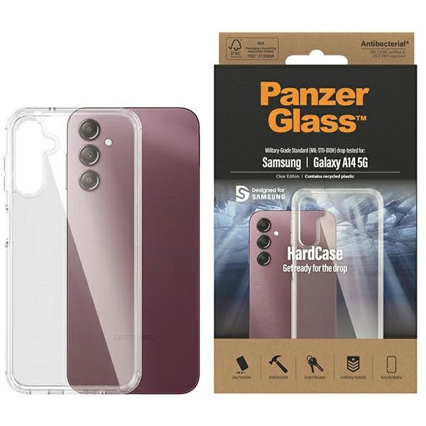 PanzerGlass ClearCase til Samsung Galaxy A14 5G - gennemsigtigt