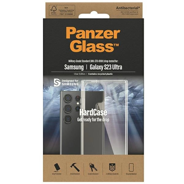 PanzerGlass ClearCase til Samsung Galaxy S23 Ultra - gennemsigtigt