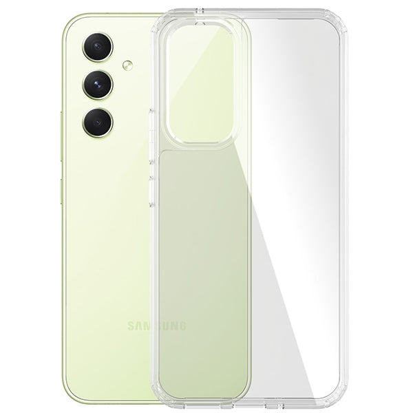 PanzerGlass HardCase antibakteriel Military Grade certificeret sag til Samsung Galaxy A54 5G - gennemsigtig
