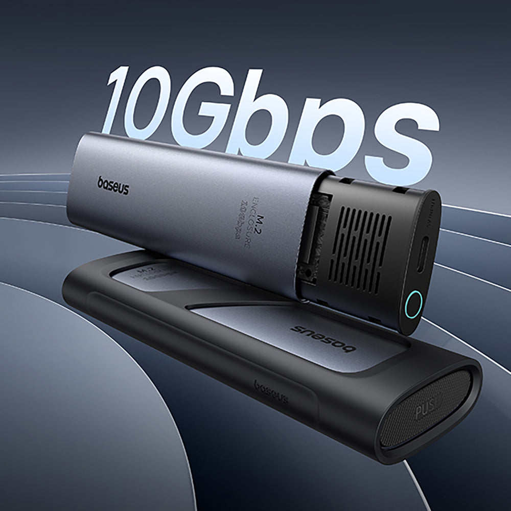 Baseus FlyJoy M.2 NVMe 10Gb/s SSD Caddy - Gray