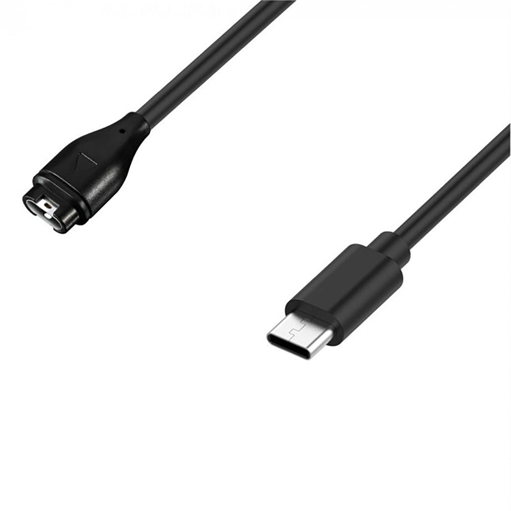 Magnetisk oplader til Garmin Smartwatches med USB-C - sort